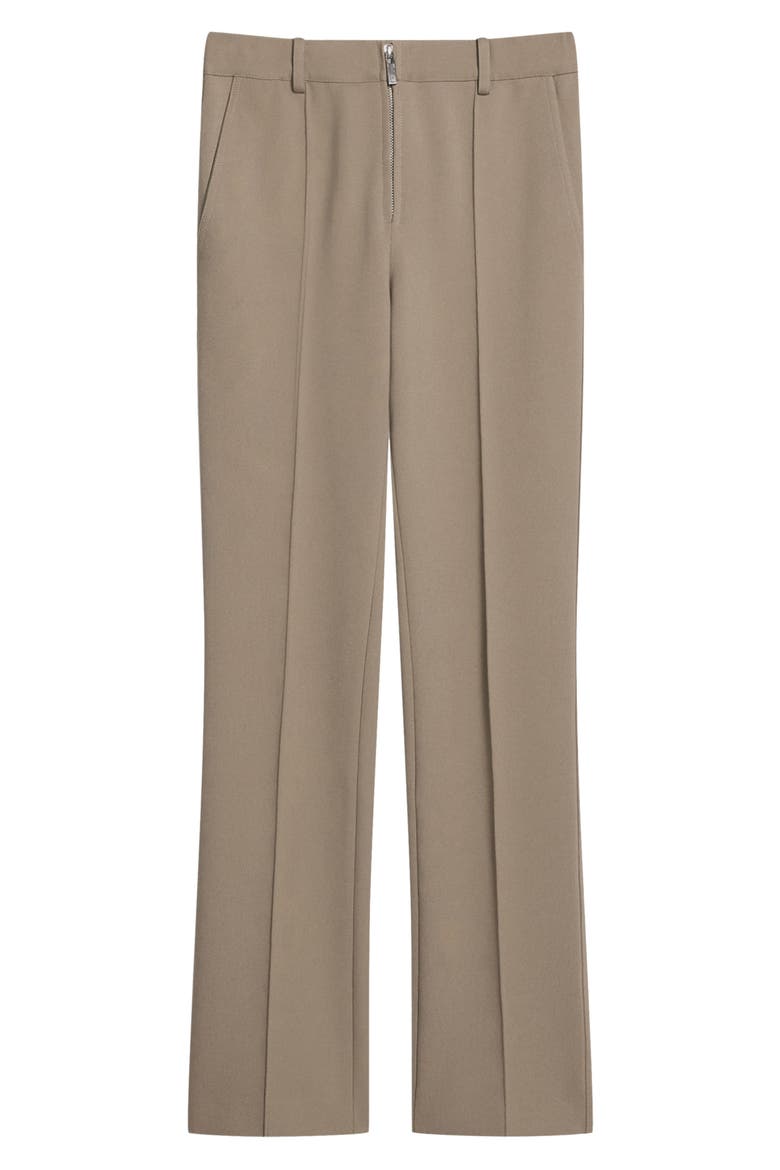 Pintuck Pleat Slim Pants, Alternate, color, TAUPE