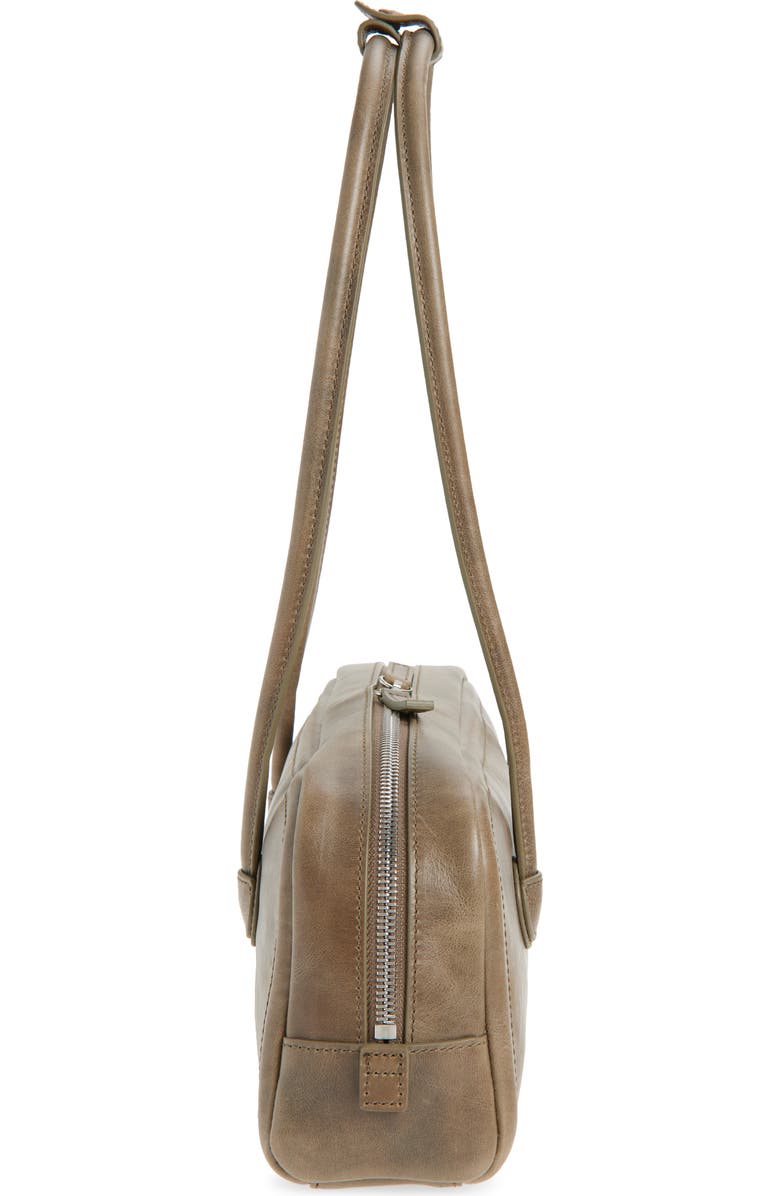 MARGESHERWOOD Soft Boston Leather Shoulder Bag, Alternate, color, Etoffe Pull-Up