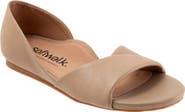 SoftWalk® Cypress Open Toe Flat