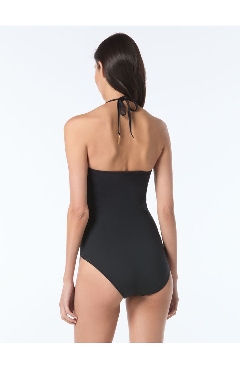 Vince Camuto Reversible One Piece Swimsuit, Alternate, color, 