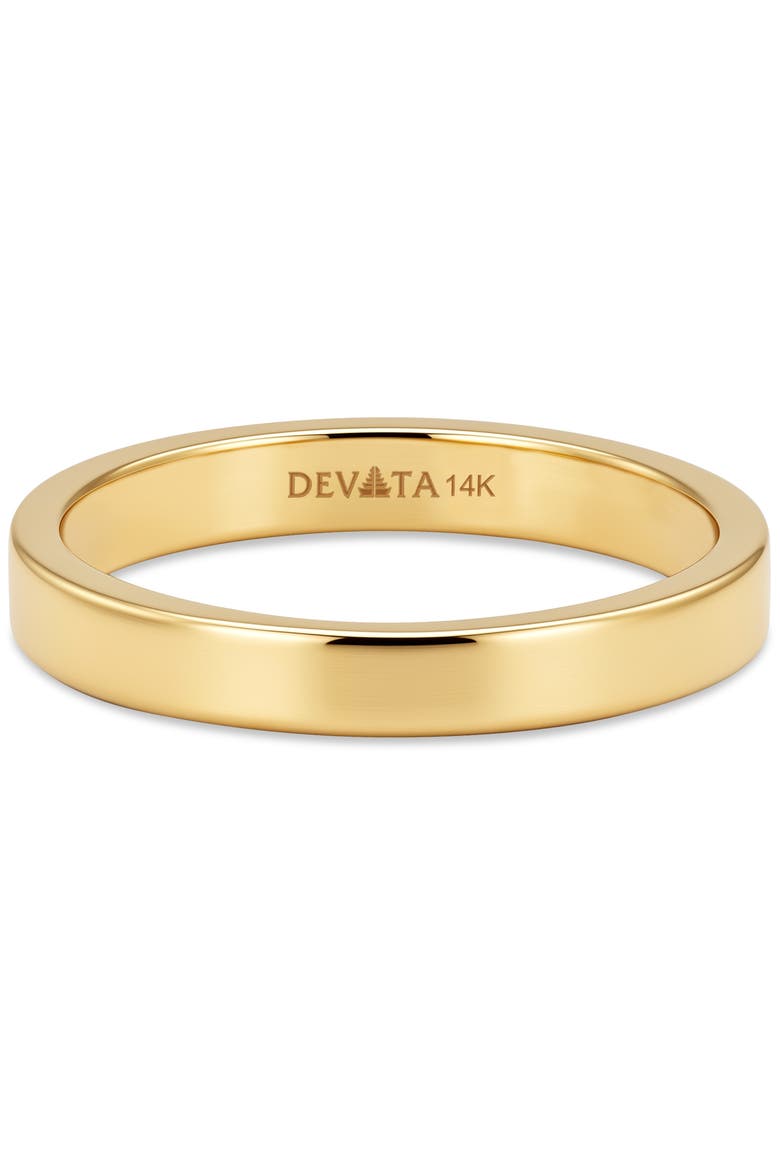3mm Classic Band Ring in 14K Gold, Main, color, Gold