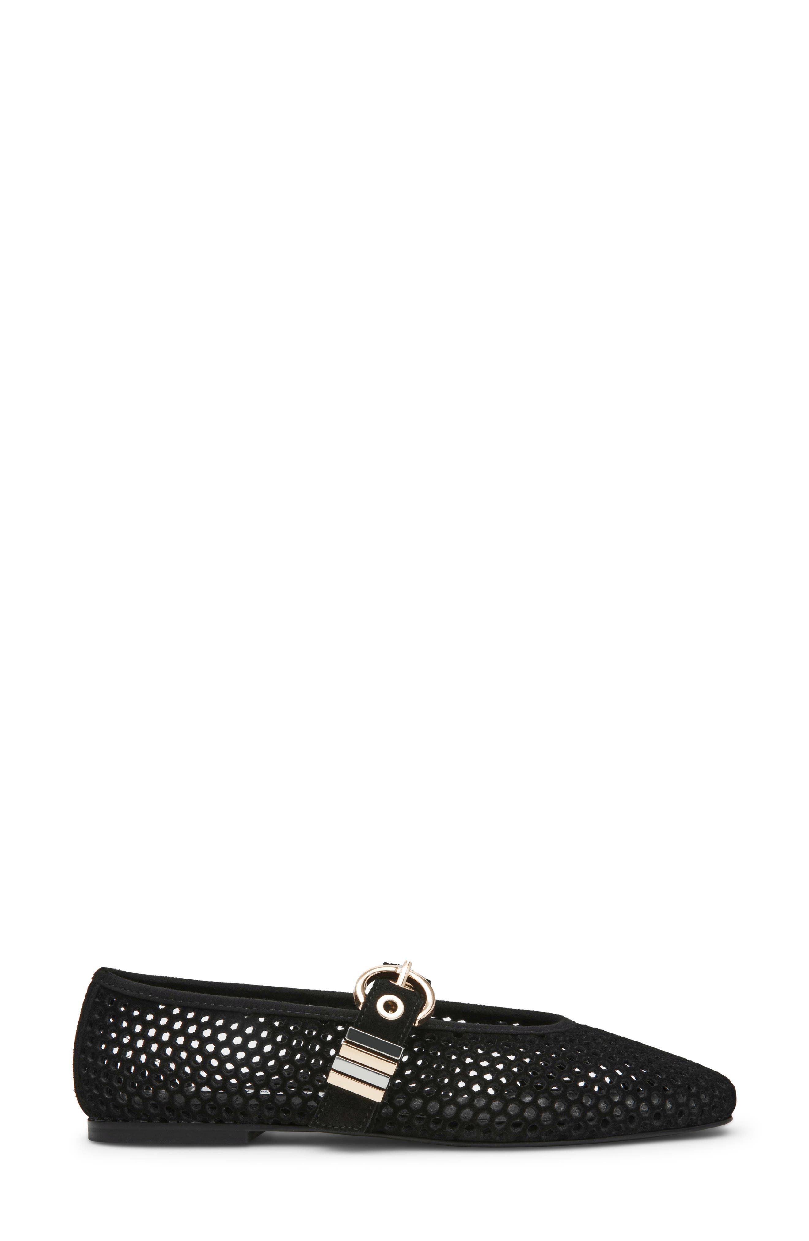 Обувь Steve Madden Lela Perforated Mary Jane Flat — фото 3