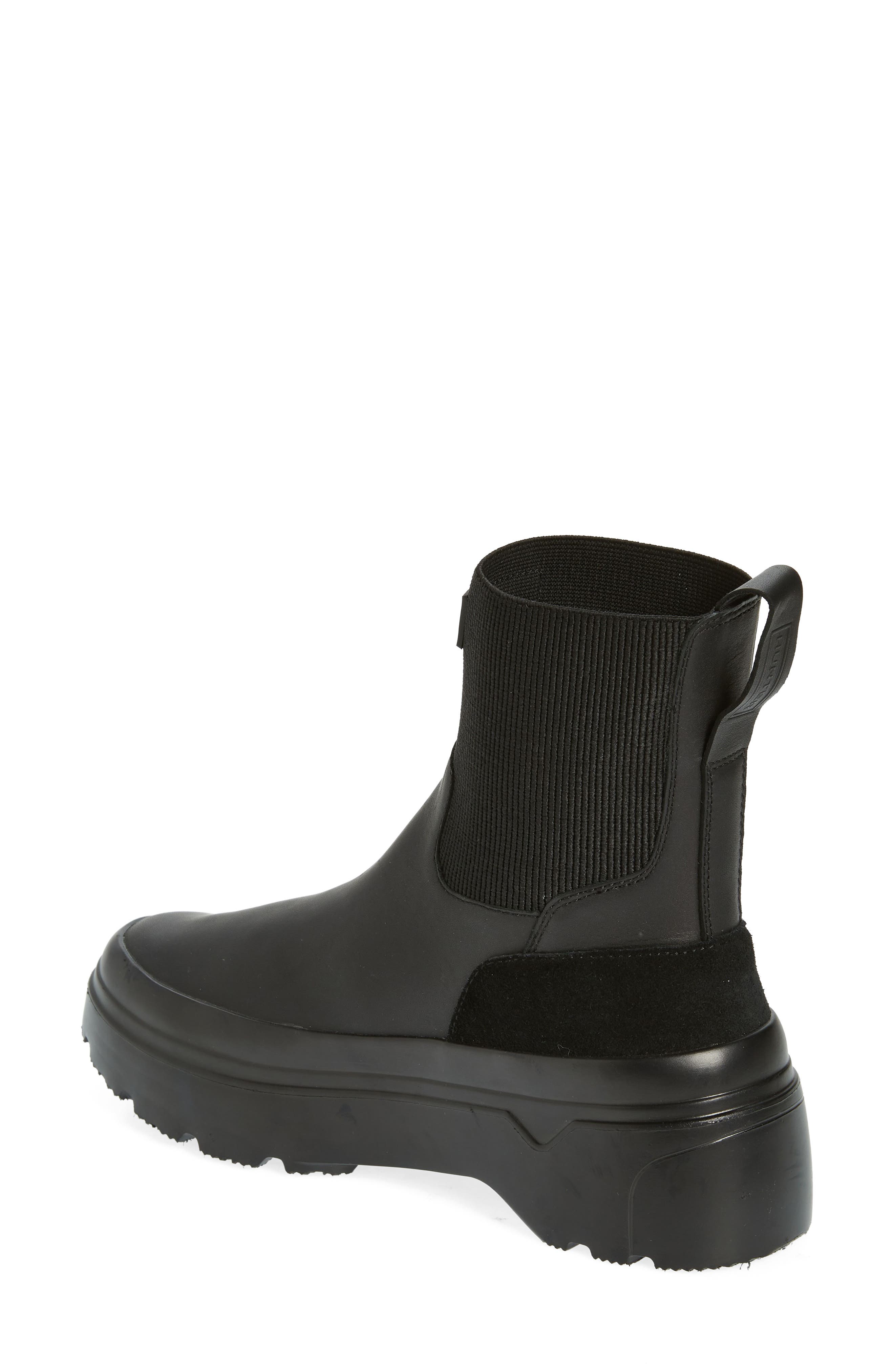 Hunter Explorer Lug Chelsea Boot, Alternate, color, 