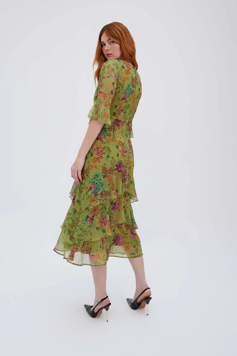 Alicia Green Dress, Alternate, color, Green
