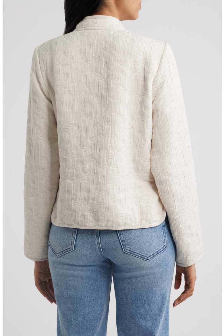 Dahlia Quilted Jacket, Alternate, color, MOONSTONE GREY