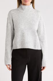 Ellen Tracy Pearly Studded Crop Sweater