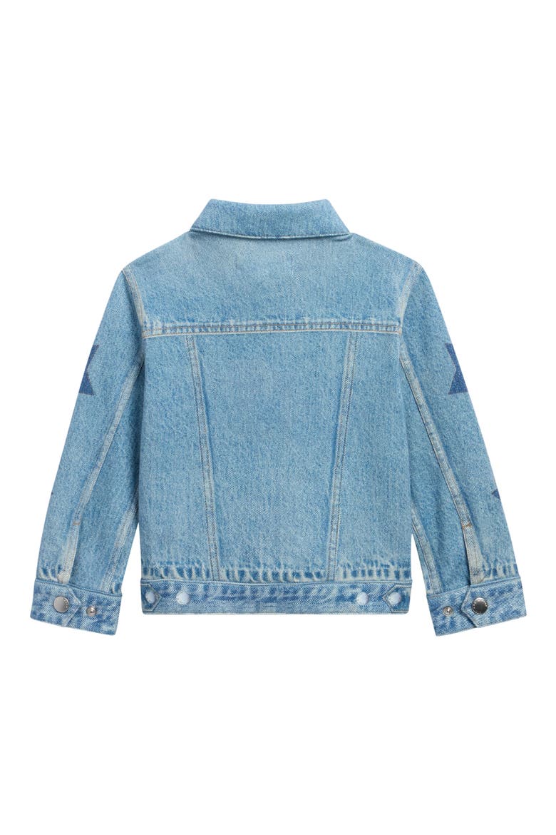 Kids' Miramar Terry Star Trucker Jacket, Alternate, color, VALEN