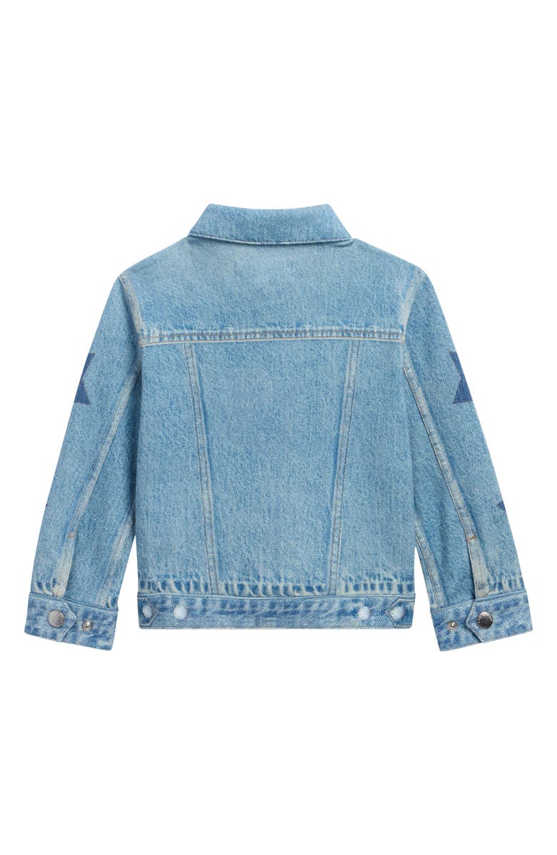 rag & bone Kids' Miramar Terry Star Trucker Jacket, Alternate, color, Valen