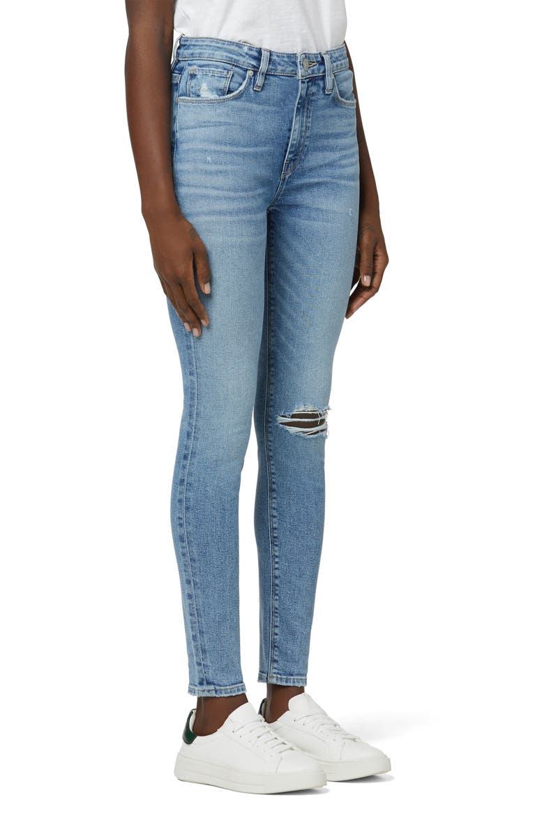 Barbara High Waist Ankle Super Skinny Jeans, Alternate, color, MAGIC MOON