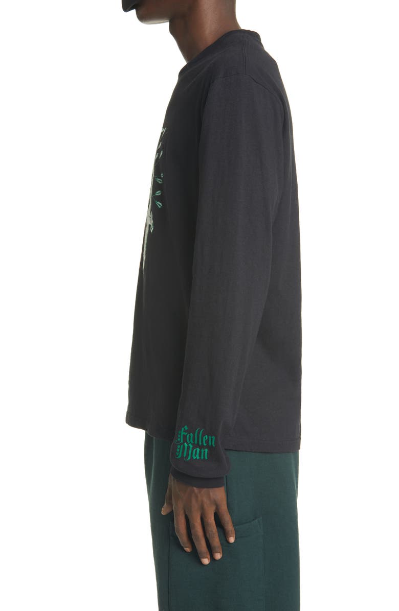 Undercover Fallen Man Men's Cotton Graphic Tee, Alternate, color,