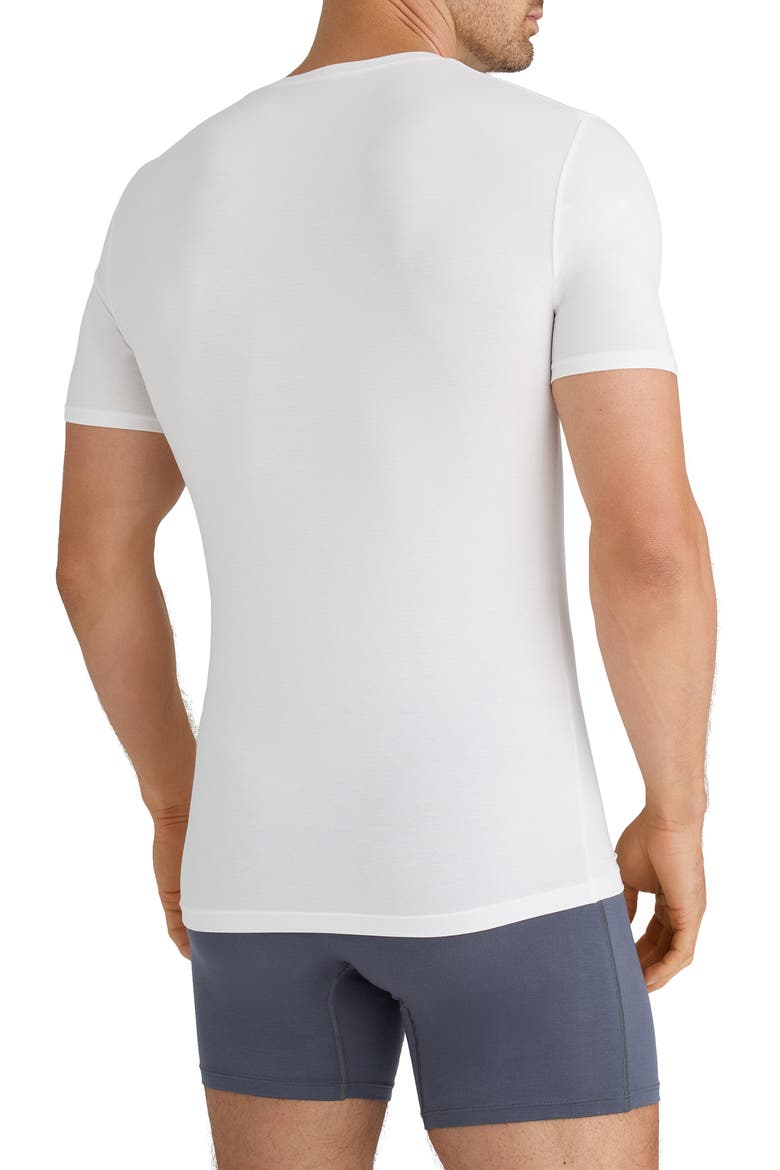 Essential Cool Cotton Undershirt, Alternate, color, WHITE
