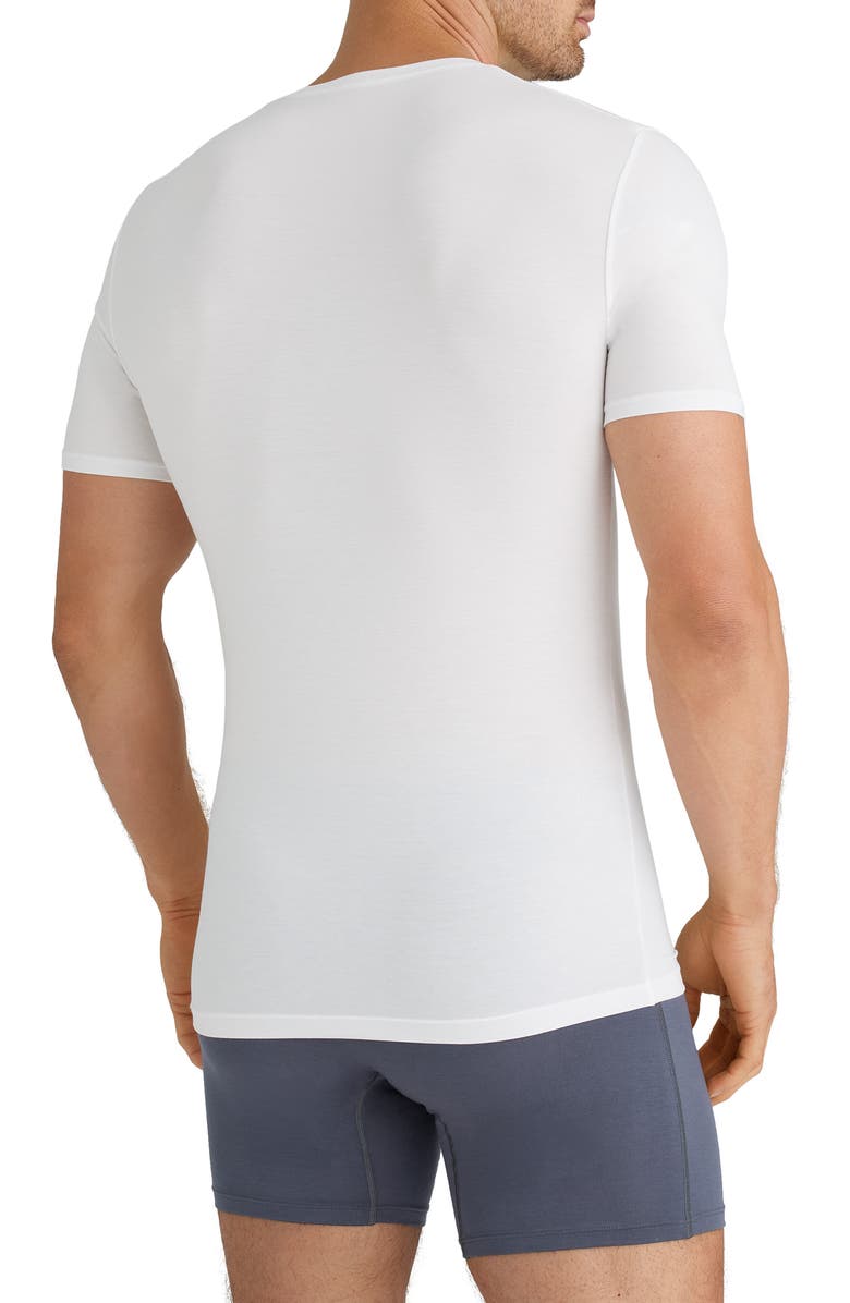 Tommy John Essential Cool Cotton Undershirt, Alternate, color, White