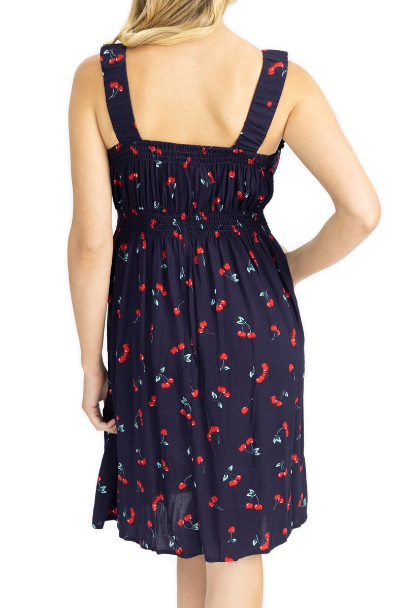 Angel Maternity Maternity/Nursing Dress, Alternate, color, 