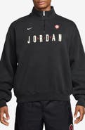 Jordan Flight Oversize Fleece Quarter Zip Pullover