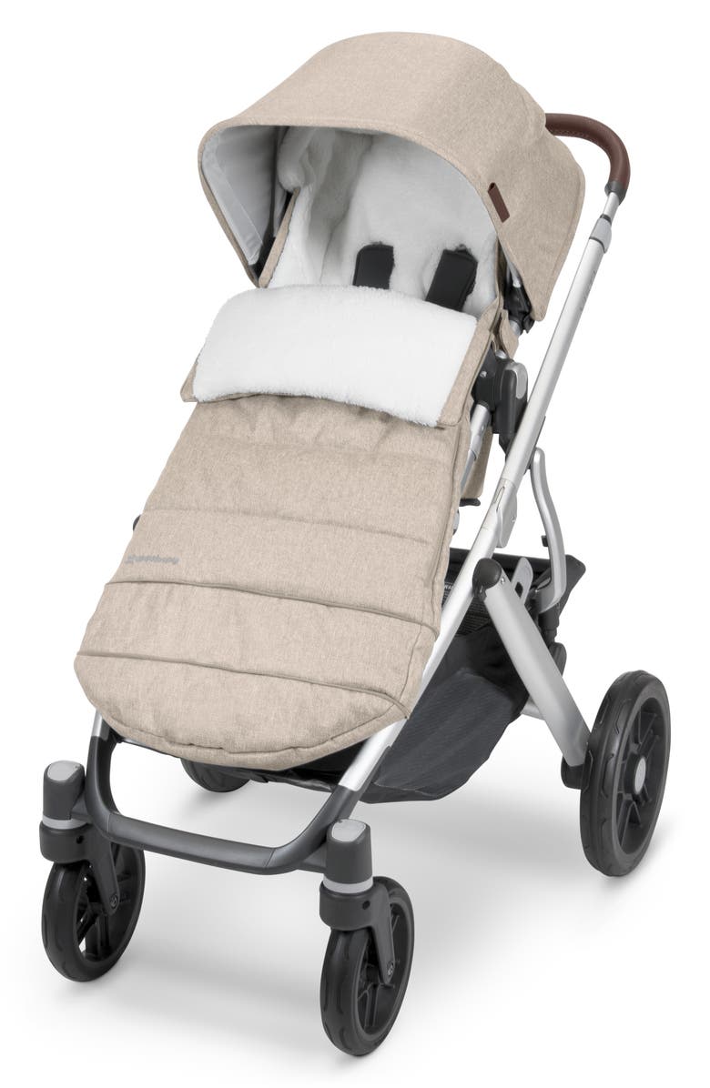 UPPAbaby CozyGanoosh Stella Fleece Lined Footmuff, Alternate, color, Oat Melange