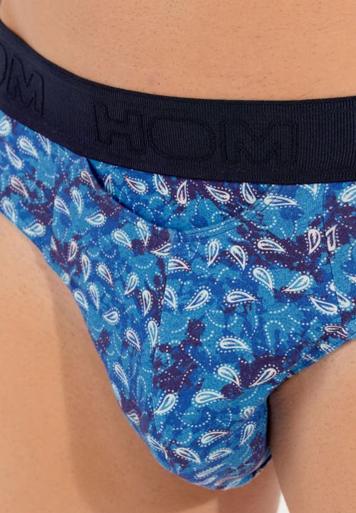 Hom Vibe Mini Briefs Ho1 In Blue Print