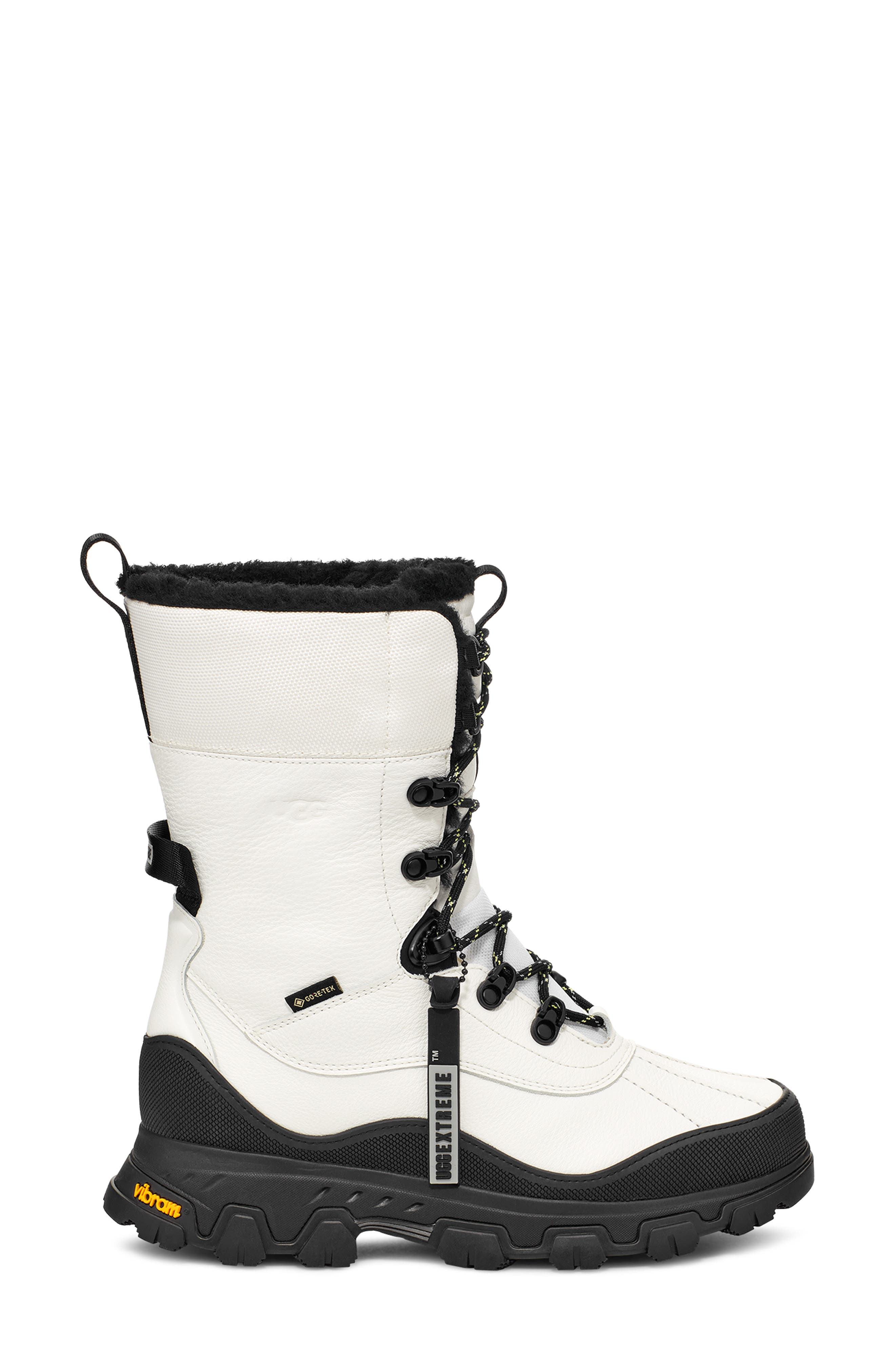 UGG<sup>®</sup> Adirondack Meridian Waterproof Snow Boot, Alternate, color, White