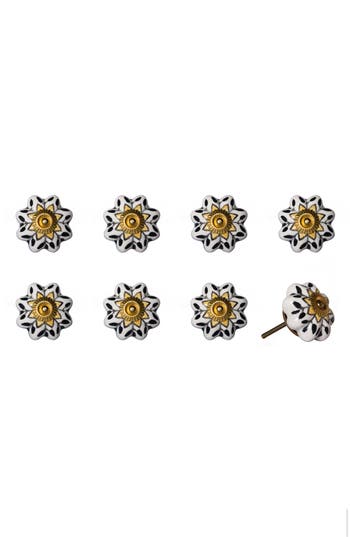 Shop Kinetic 8-pack Knobs In Black Leaf