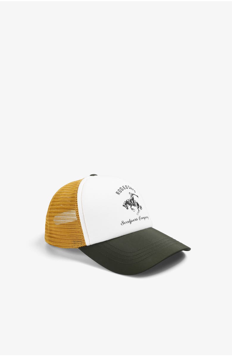 Scalpers Rodeo Trucker, Main, color, Khaki