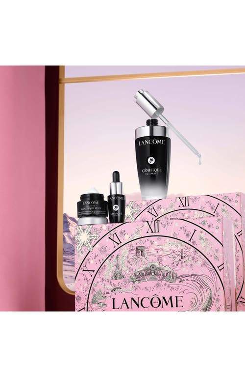 Lancôme Génifique Ultimate Skin Care Set $183 Value In Transparent