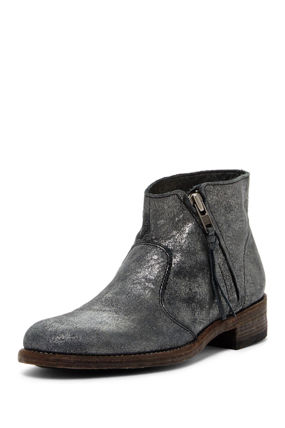 Blackstone Leather Ankle Bootie, Main, color, 