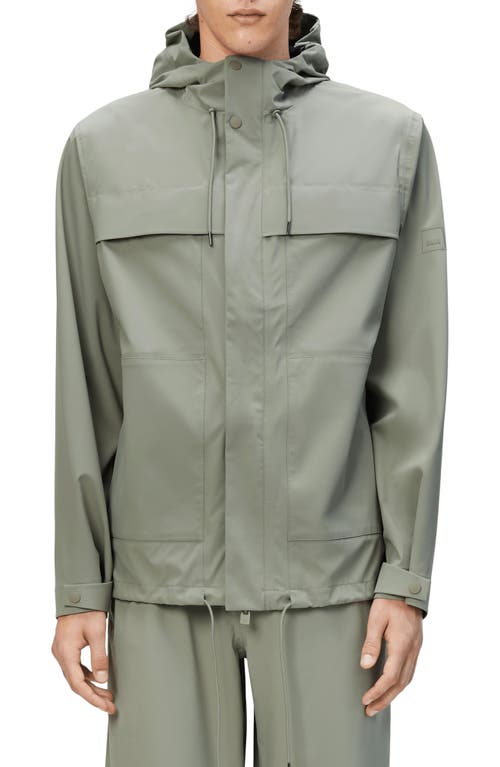 Rains Suva Hardshell Rain Jacket In Drift