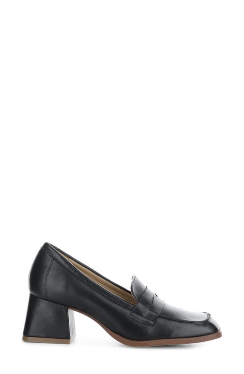 Bos. & Co. Ama Penny Loafer Pump In Black