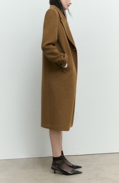 MANGO MANGO STRUCTURED LONGLINE COAT