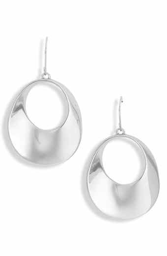 Bold Hoop Drop Earrings