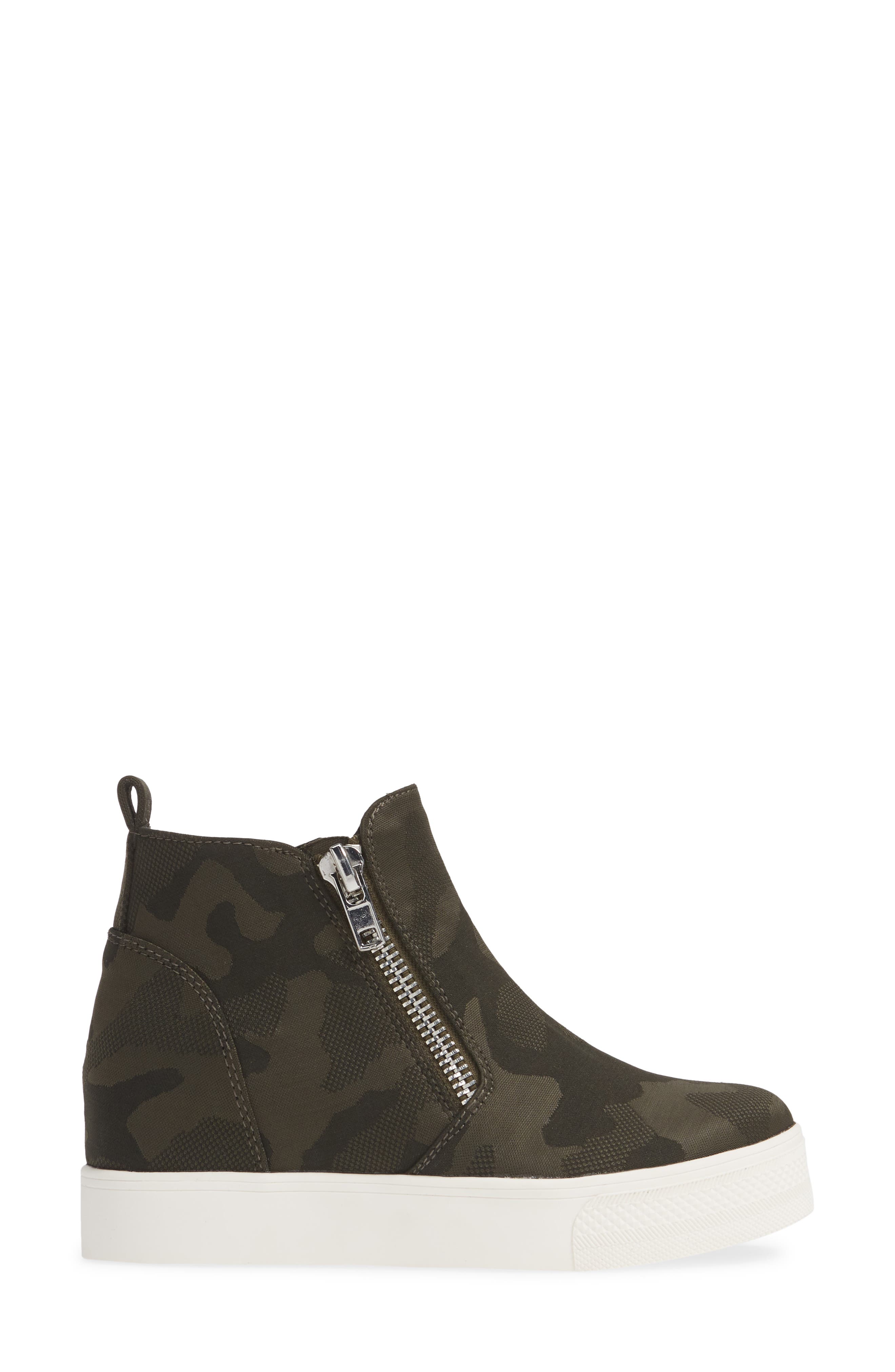 Wedgie High Top Platform Sneaker, Alternate, color, CAMOUFLAGE