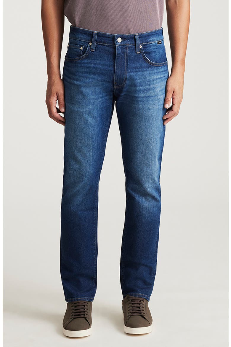 Marcus Slim Straight Leg Jeans, Main, color, DARK BRUSHED CLASSIC