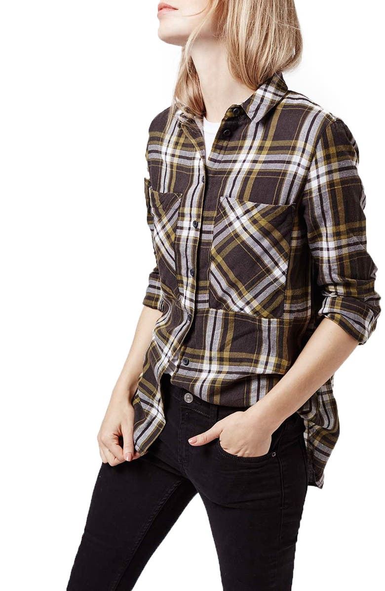 Topshop , Main, color, Olive