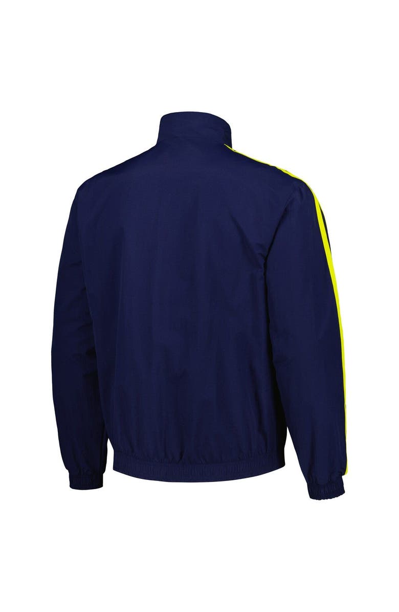 adidas Men's adidas Navy/Yellow Nashville SC 2023 On-Field Anthem Full-Zip Reversible Team Jacket, Alternate, color, Navy