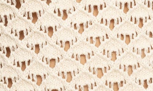 Sanctuary Open Stitch Sleeveless Cotton Sweater In Eco Natural