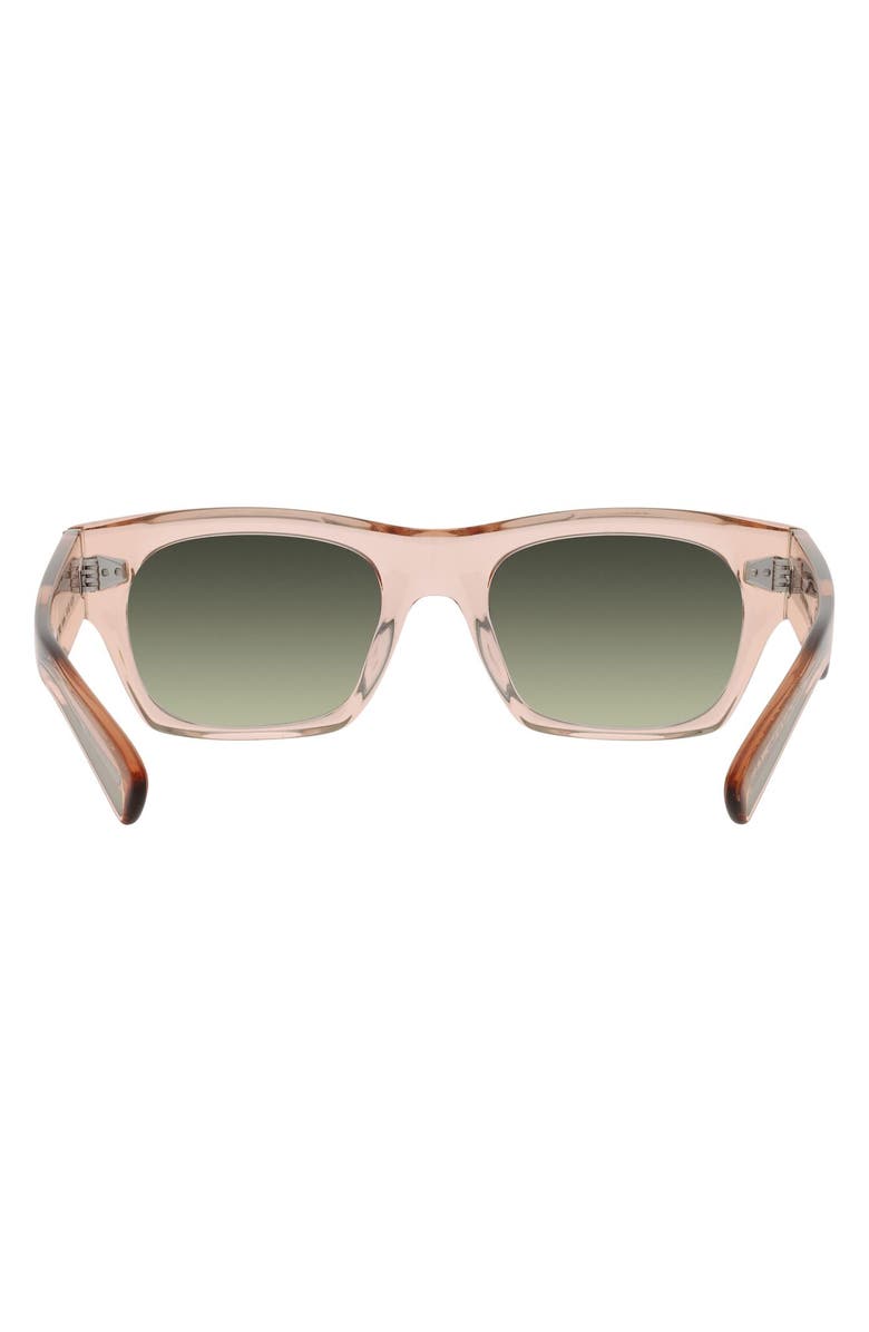 Oliver Peoples Mega 53mm Square Sunglasses, Alternate, color, 