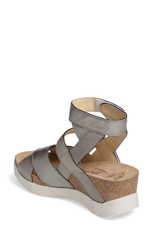 FLY LONDON FLY LONDON 'WEGE' LEATHER SANDAL