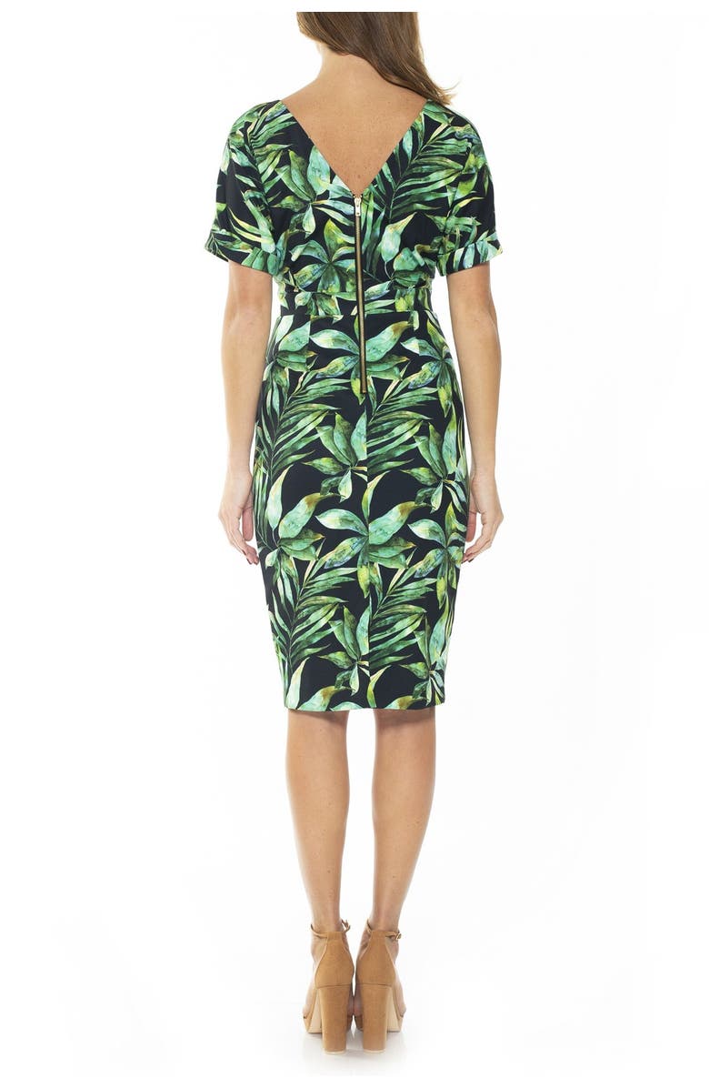 Alexia Admor Dolman Sleeve Sheath Dress, Alternate, color, 