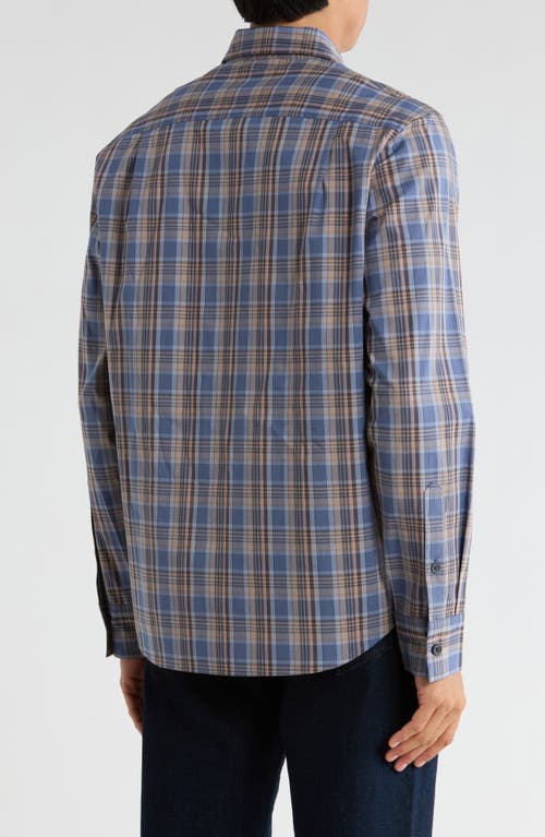 14th & Union Plaid Poplin Button-up Shirt In Multi