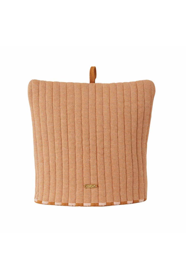 Stringa Tea Cozy, Main, color, Caramel / Rose