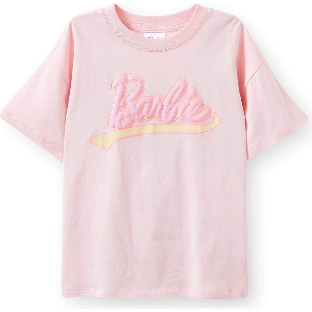 Cotton On Kids Kid's License Drop Shoulder Short Sleeve Tee In Tea Party Pink