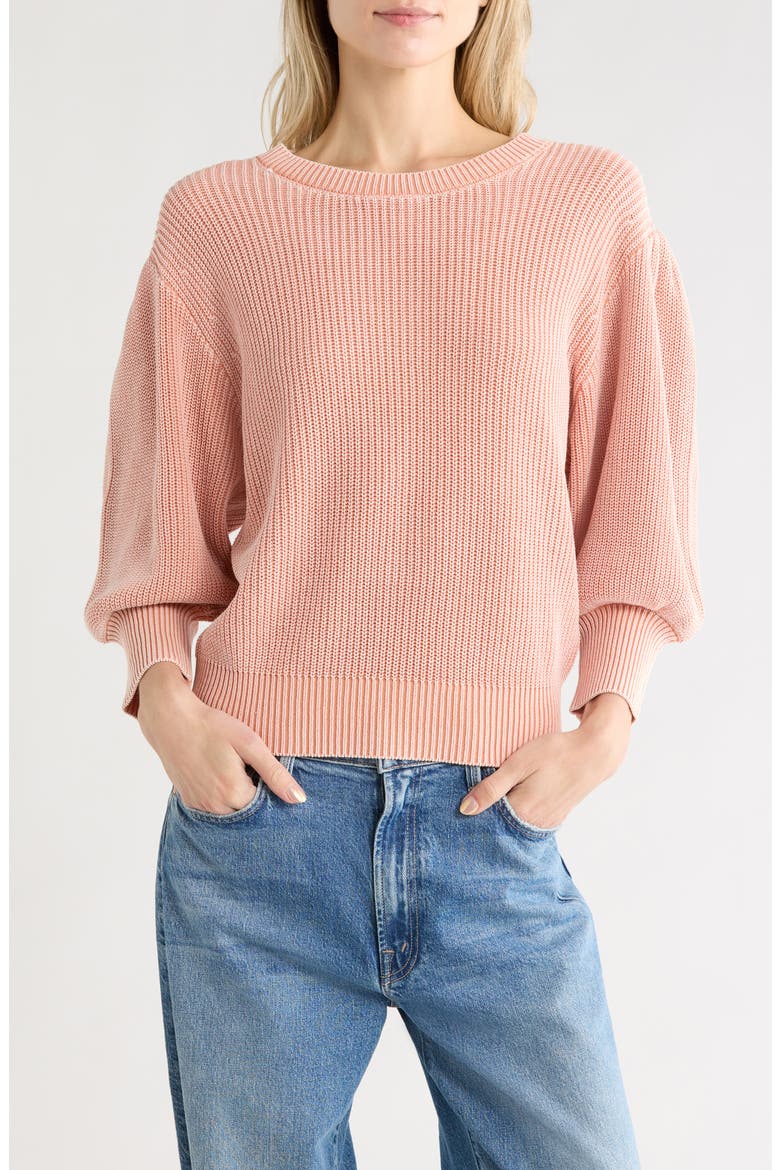 Maddie Sweater, Main, color, APRICOT MINERAL
