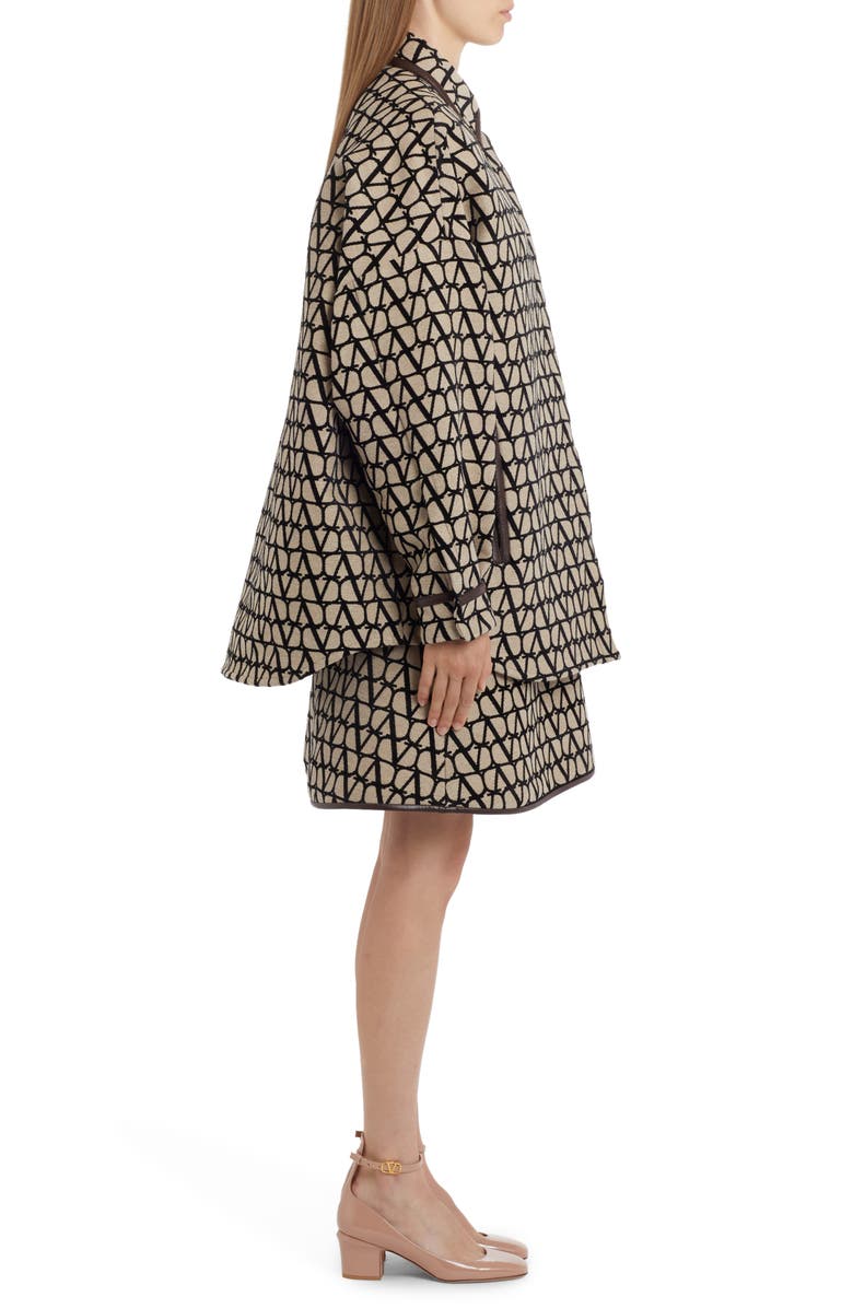 Valentino Garavani VLOGO Jacquard Monogram Toile Overshirt, Alternate, color,