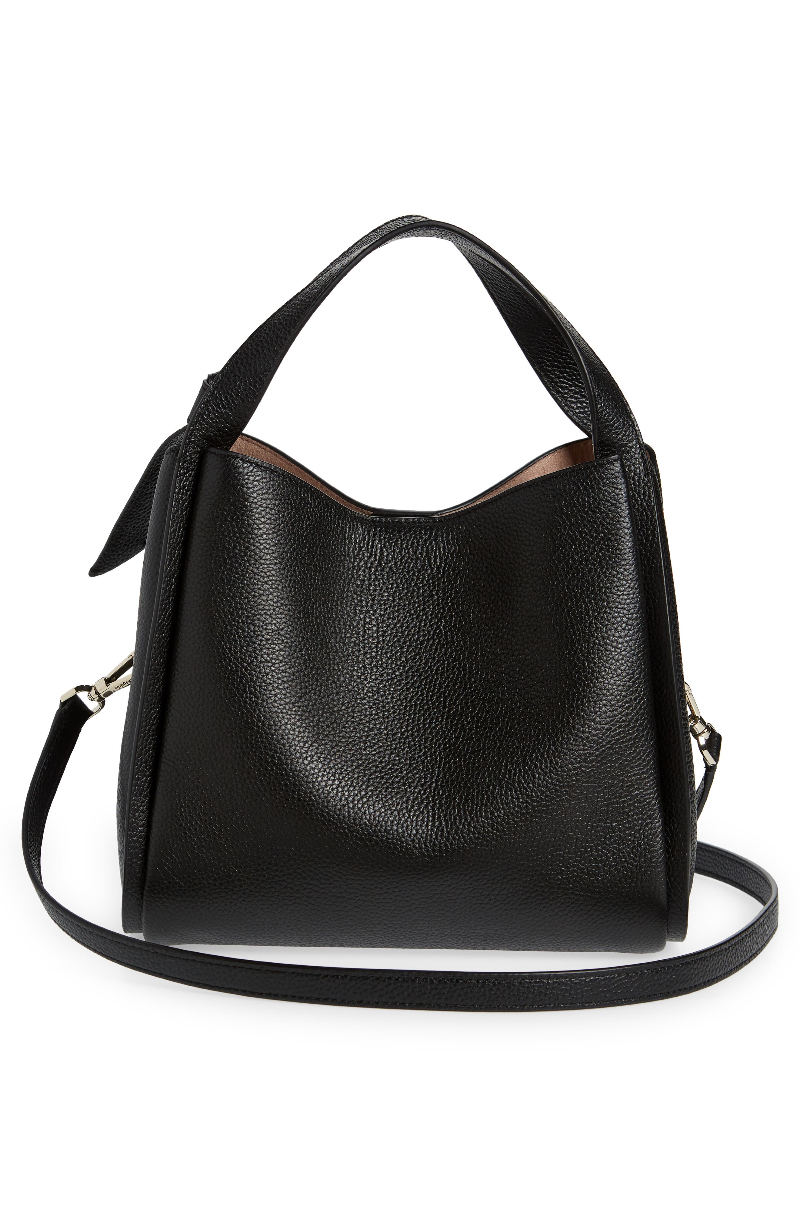 Kate Spade New York knott medium leather tote, Alternate, color, 