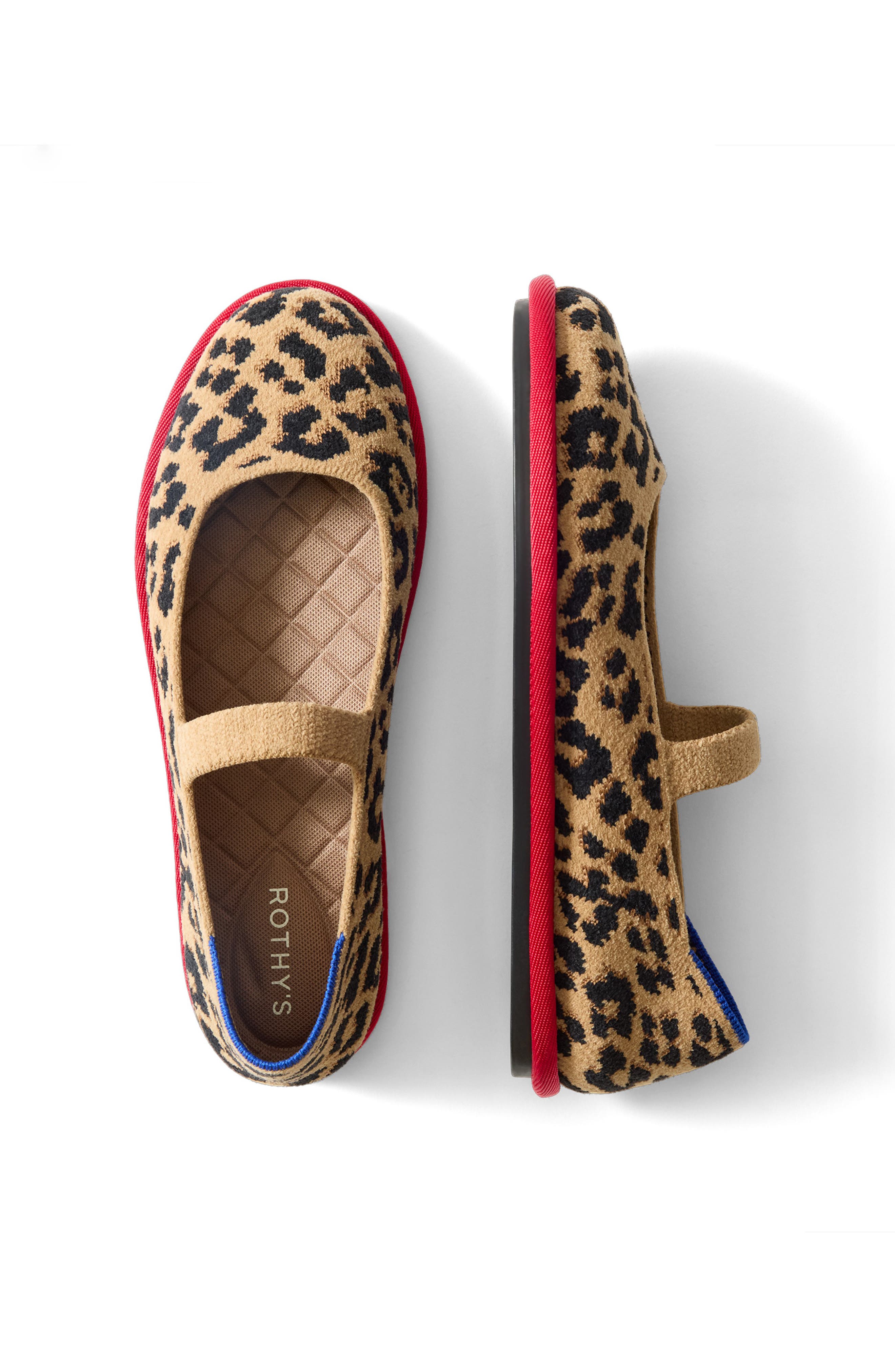 The Rothy's Cruiser Mary Jane Flat, Alternate, color, REVELVET CHERRY CAT