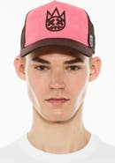 Cult of Individuality Logo Mesh Back Suede Trucker Hat