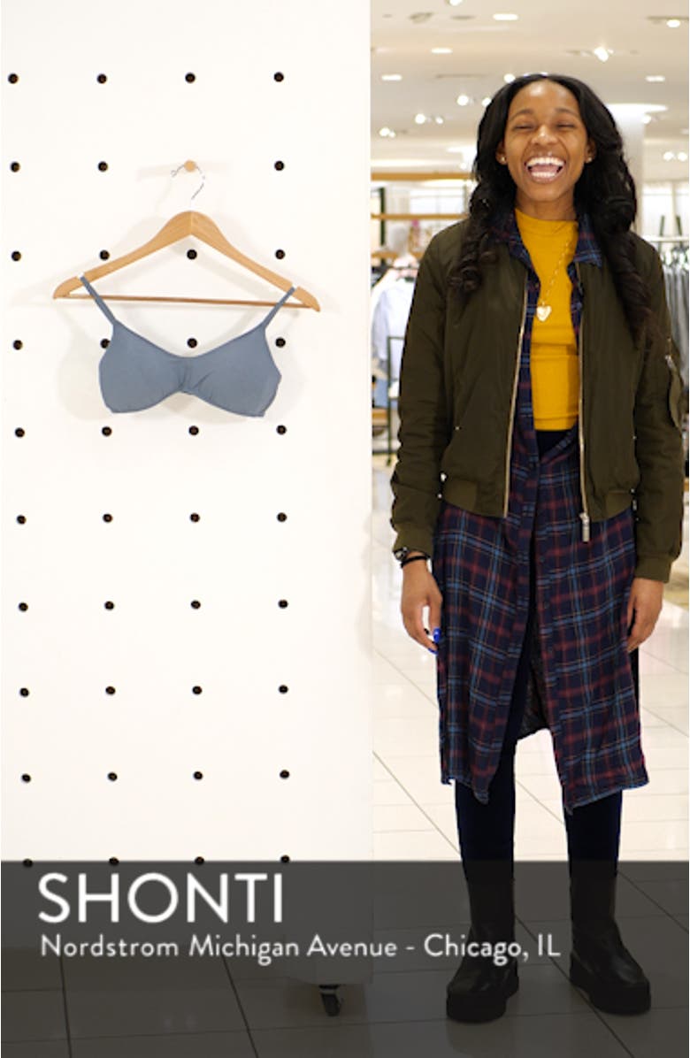 Cotton & Modal Bralette with Removable Pads, sales video thumbnail