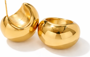 Kellery Sculptural Sphere Stud Earrings