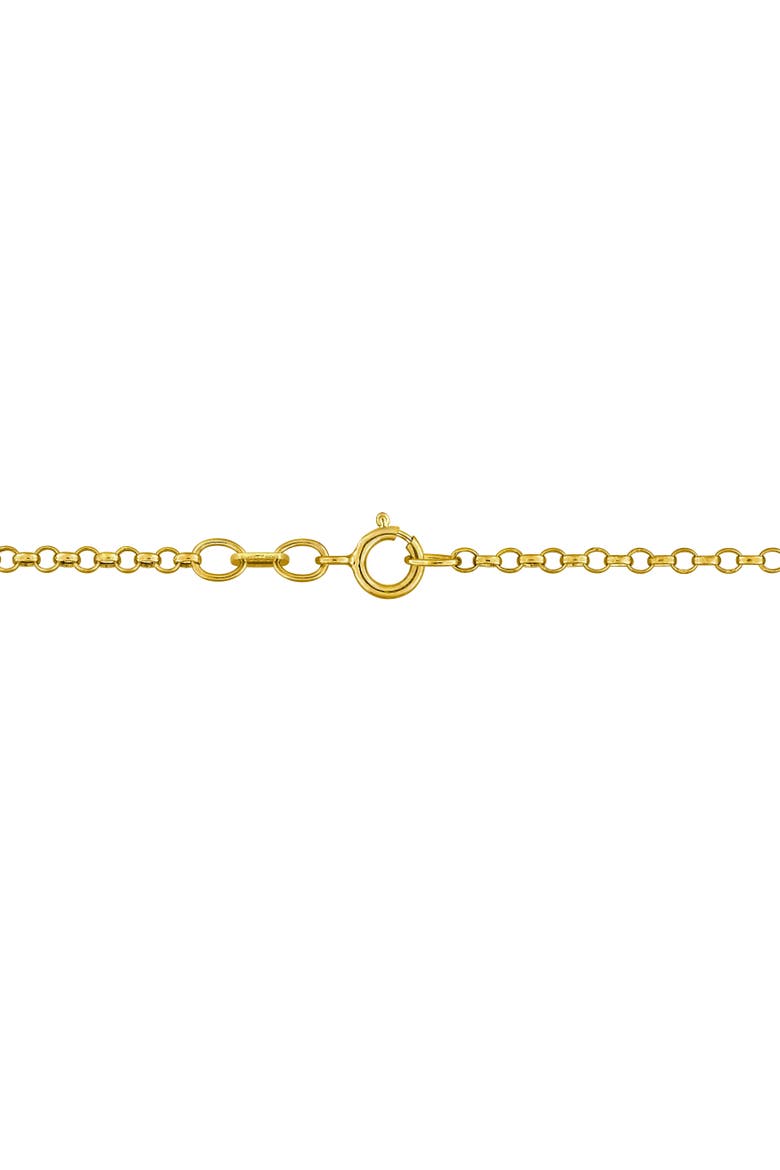 Cultured Pearl Tin Cup Necklace 14k Gold, Alternate, color, Freshwater Pearl