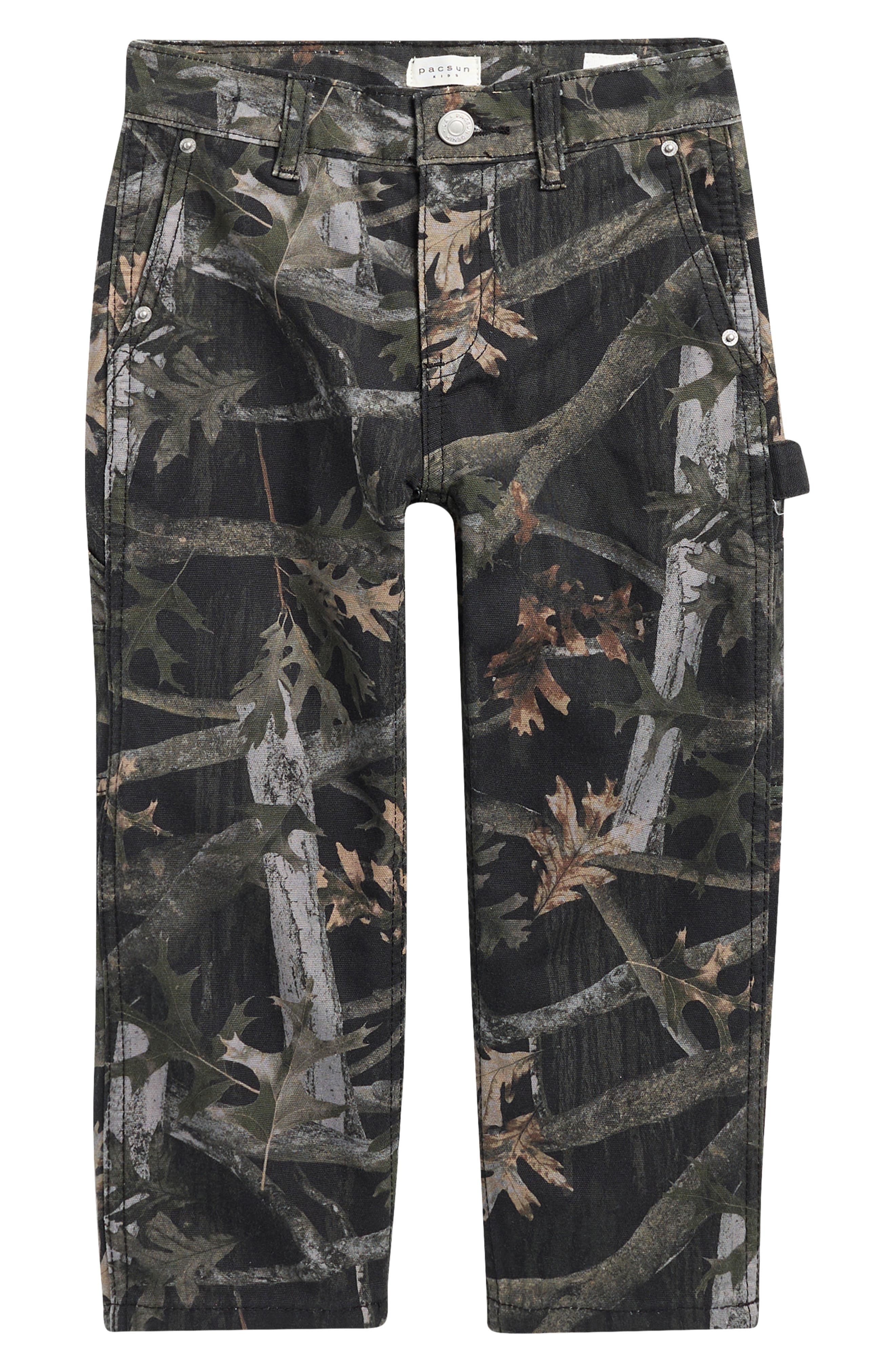 Kids' Briggs Camo Baggy Carpenter Jeans