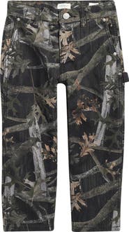 PacSun Kids' Briggs Camo Baggy Carpenter Jeans